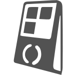 ícone terminal de ponto Kelio Visio