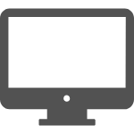 ícone marcação de ponto no computador