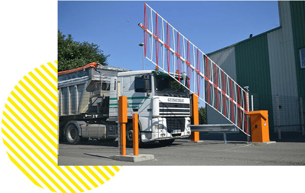 Cancelas e barreiras rodoviárias da Infocontrol