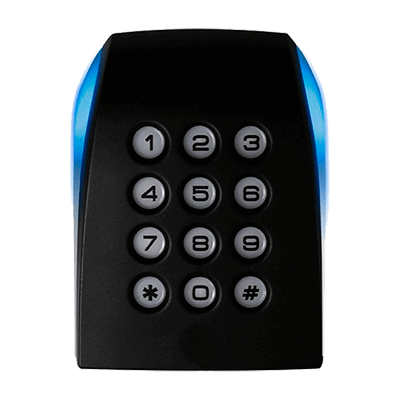 leitor de cartões multiusos com teclado