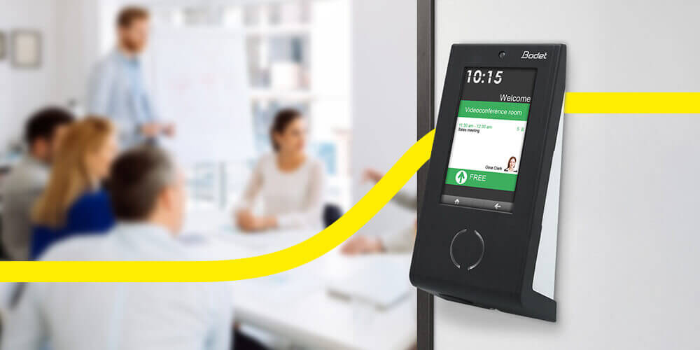 gestão de reservas de salas de reunião com o Kelio