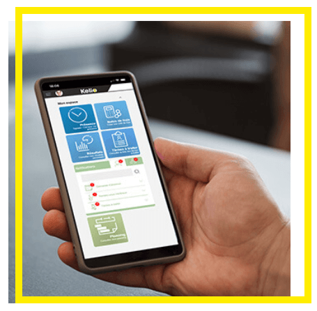 Marcação de ponto no smartphone