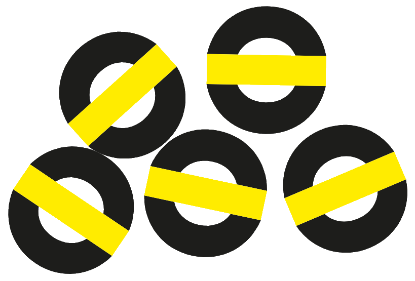 kelio simbolos horizontal