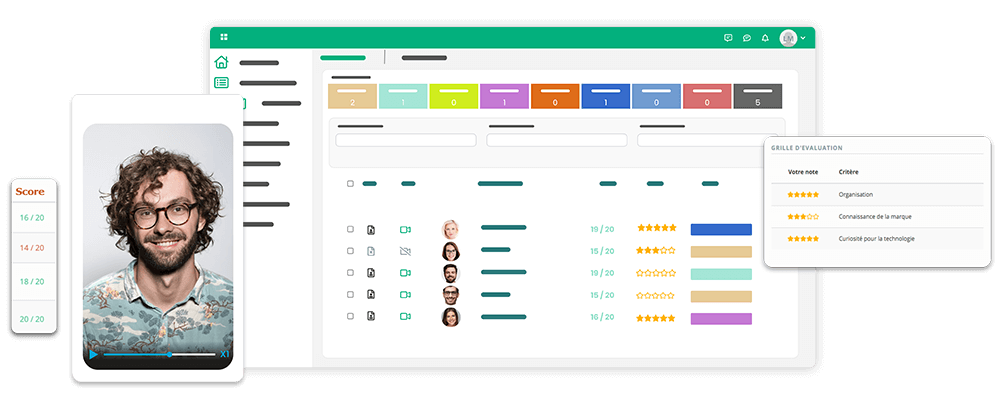 Kelio | aplicação de recrutamento ATS com centralização das candidaturas